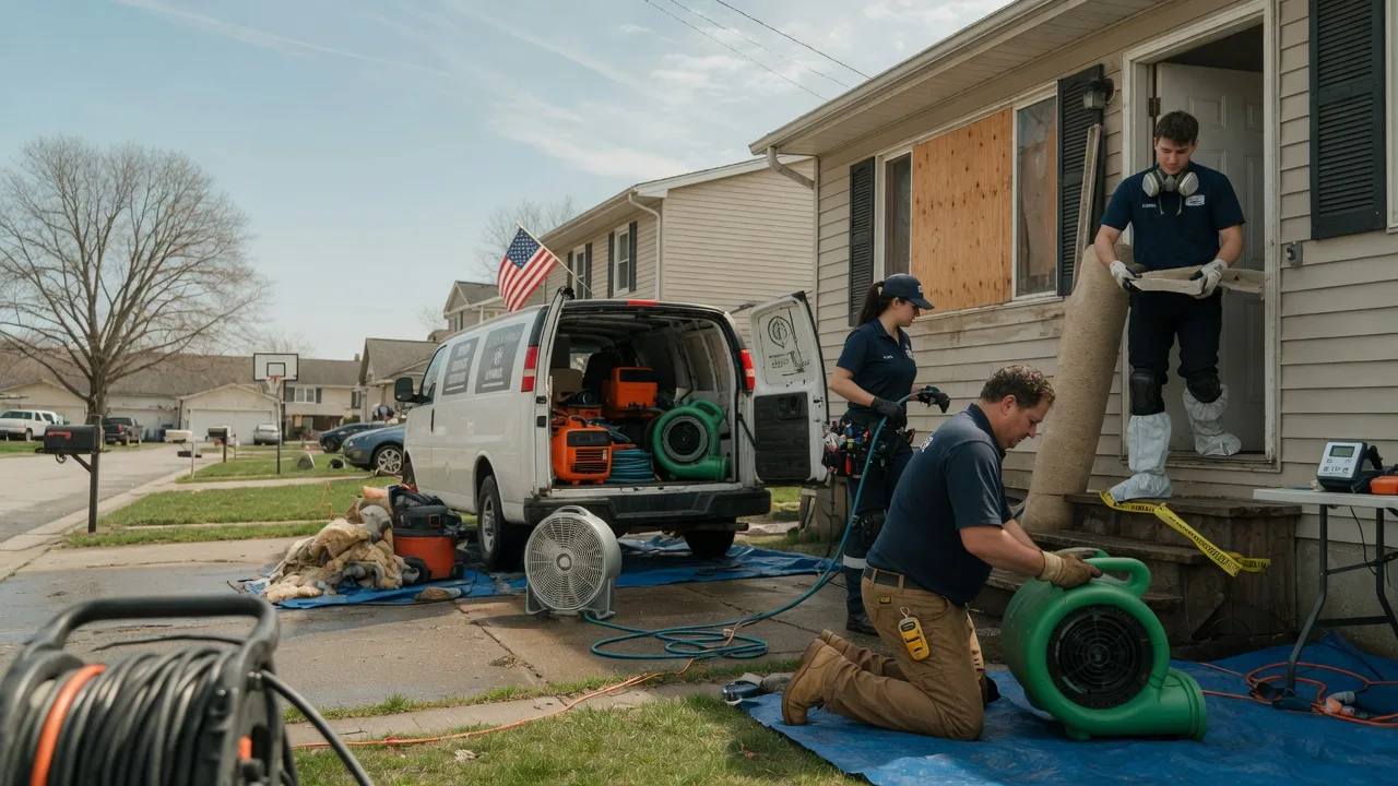 Water Damage Restoration in Bowden, WV near me
